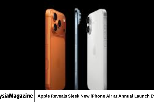 Apple Reveals Sleek New iPhone Air at Annual Launch Event