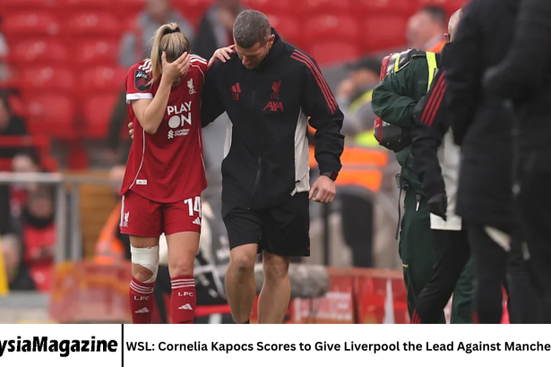 WSL: Cornelia Kapocs Scores to Give Liverpool the Lead Against Manchester City