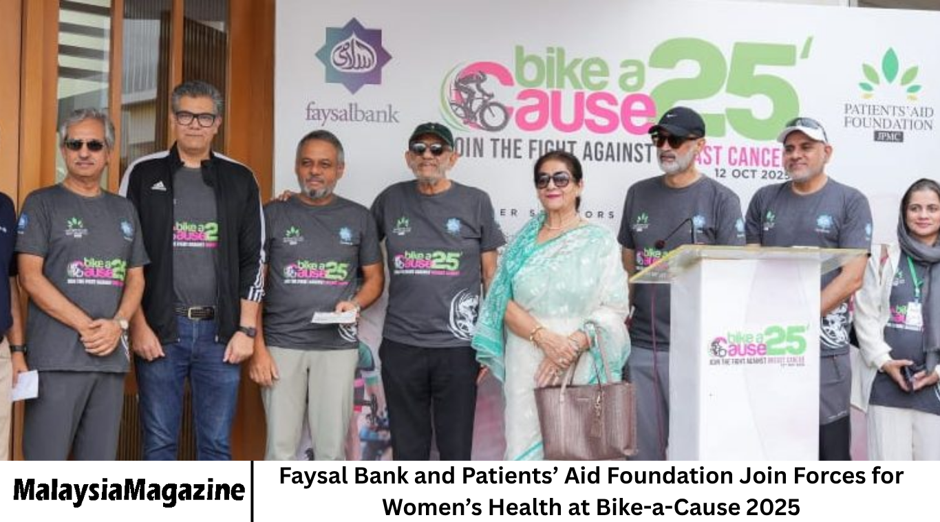 Faysal Bank and Patients’ Aid Foundation Join Forces for Women’s Health at Bike-a-Cause 2025