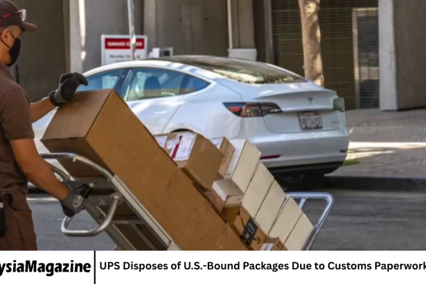 UPS Disposes of U.S.-Bound Packages Due to Customs Paperwork Issues